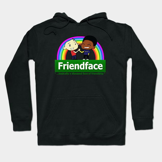 IT Crowd Friendface T-Shirt Hoodie by NerdShizzle